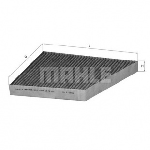 MAHLE Фильтр салонный угольный LAK 156 Z0322 (CUK 3172) фото 110267
