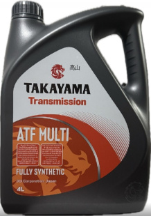 Takayama Transmission ATF Multi 4л синт АКЦИЯ -18% фото 132136