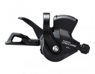 Шифтер Shimano Deore, M5100, правый, 11 скор, без индикатора, трос 2050мм, черный, без упак 1022 фото 122778
