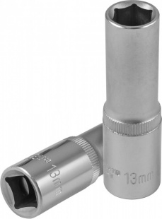 Головка торцевая глубокая 1/2"DR, 13 мм S04HD4113 фото 122596