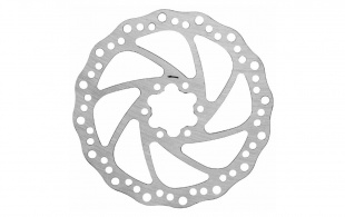 Ротор дискового тормоза TRIX 180мм, под 6 болтов, PCD 44мм, сталь фото 122882