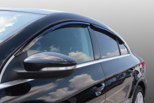 Дефлекторы на боковые стекла CORSAR Volkswagen Passat CC II 2012-н.в./седан/4шт DEF00648 АКЦИЯ -40% фото 105751