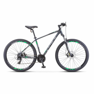 STELS Велосипед Navigator-930MD 29"  (16,5" Антрацитовый/зеленый), арт. V010 фото 126246