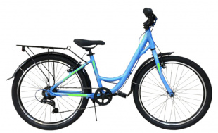 STELS Велосипед Miss-4300 24" V (14" Синий), арт. V010 фото 121518