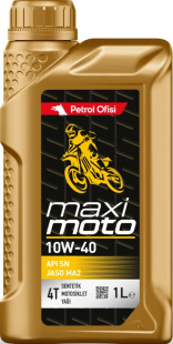 Petrol Ofisi Maximoto 10W-40,SN, MA2 Моторное масло для четырехтактных мотоциклов, 1 л фото 132959