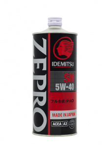 IDEMITSU Zepro Racing 5W40  SN   1 л (масло моторное синтетическое) фото 83157