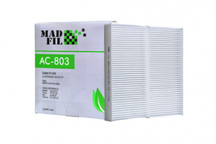 Фильтр салонный MADFIL AC-803 SET  (VIC. AC-803)  (CU2327-2) фото 85372
