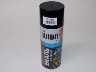 KUDO KU-5203 Эмаль для дисков черная 520 мл (аэрозоль) фото 84211