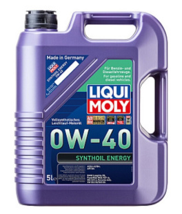 LIQUI MOLY Synthoil Energy 0W40 SN A3/B4 5 л (масло синтетическое) 9515 фото 124834