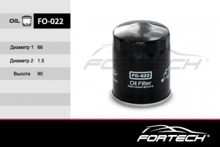 FO-022    FORTECH Ф\масл\0JE1514302     MITSUBISHI: MAZDA: HONDA:KIA  (VIC. C-2255) (W610/3) фото 87647