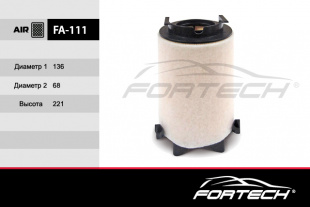 FA-111    FORTECH Ф\ возд\1F0129620\3C0129620    AUDI: SEAT: SKODA:VOLKSWAGEN   (MANN. C14130 ) фото 86040