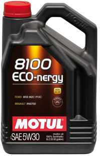 MOTUL 8100 Eco-nergy 5W30  SL, A5/B5   4 л (масло синтетическое) 104257 фото 86925
