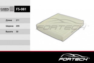 FS-081   FORTECH Ф\салонный\80291TF0E01    HONDA City (08~),Jazz (08~) (VIC. AC-808) (MANN. CU21003) фото 102957