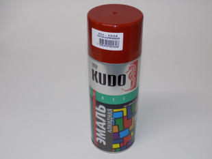 KUDO KU-1024 Эмаль красно-коричневая 520 мл (аэрозоль) фото 89990