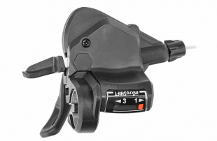 Шифтер/манетка левый Microshift TS39-3L 3-х скор. с тросом 1800 мм, арт. 590122 фото 96048