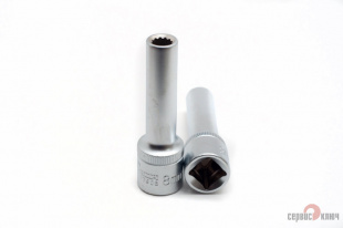 Головка глубокая (12 граней) 8мм СЕРВИС КЛЮЧ 77908 фото 115677