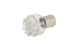 Автолампа диод S25(P21W) 12V12 с цок1 конт. SKYWAY бел S1156-1206 12LED  КТ-Т 2 ШТ S08201045 фото 126563