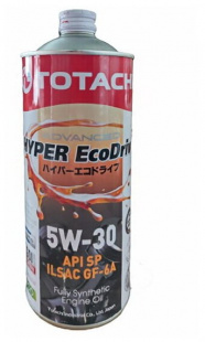 TOTACHI HYPER Ecodrive Fully Synthetic SP/GF-6A 5w30   1 л (масло синтетическое) фото 116876
