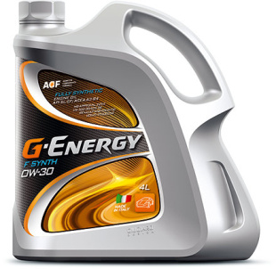 G-Energy F Synth 0w30 SL/CF  4 л (масло синтетическое) фото 95519