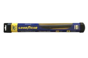 Щетка стеклоочистителя БЕСКАРКАСНАЯ GOODYEAR Frameless 26/65 см (всесезонная) фото 86538