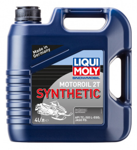 LIQUI MOLY Snowmobil Motoroil 2T Synthetic  4 л (синтетическое масло для снегоходов)  2246 фото 98846