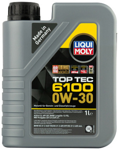 LIQUI MOLY Top Tec 6100 0W-30 SP C2 (1л) Синт-ое мот.масло 20777 фото 129619