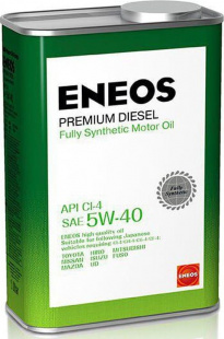 ENEOS Premium Diesel  5w40  CI-4  1 л (масло синтетическое) фото 101196