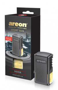 Ароматизатор на дефлектор Areon CAR box BLACK STYLE Silver 704-022-MBLS фото 94429