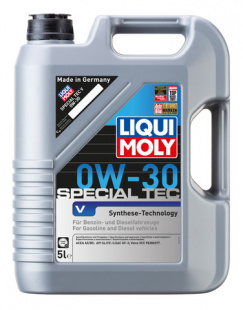 LIQUI MOLY Special Tec V  0w30  SL/CF, A5/B5   5 л (масло синтетическое) 2853 фото 115280