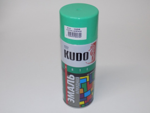 KUDO KU-1006 Эмаль светло-зеленая 520 мл (аэрозоль) фото 89989