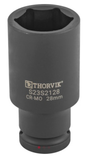 Головка торцевая ударная глубокая 1/2"DR, 28 мм, S23S2128 фото 135038