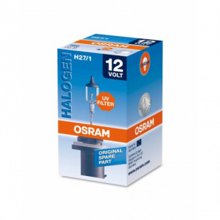 880 Лампа H27W 12V PG13 ("прямой" цоколь) (1 шт)   OSRAM фото 97702
