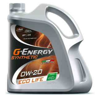 G-Energy Synthetic Eco Life 0w20 4л фото 127429