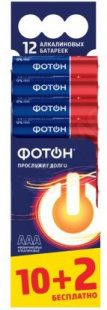 Эл-т питания ФОТОН  LR03 BP12 (12шт) (мизинчиковые) фото 92727