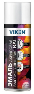 VX67024 Эмаль акриловая высокоглянцевая RAL, графитовый серый (RAL 7024), аэрозоль 520 мл фото 136237