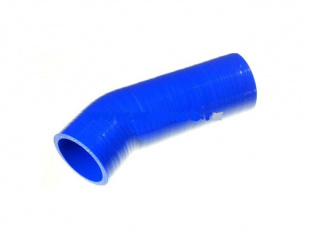 Патрубок силиконовый для КАМАЗ радиатора верхний 5320-1303010-01 (L191, d56 4 слоя, 4мм Синие) фото 99766