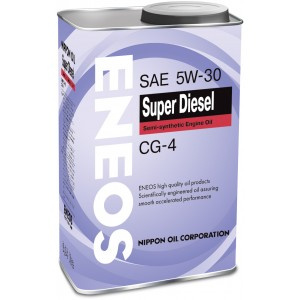 ENEOS Super Diesel 5w30  CG-4  1 л (масло полусинтетическое) фото 91414