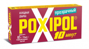 Холодная сварка прозрачный POXIPOL 70мл. фото 84253