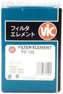 Фильтр топливный VIC FC-155 Япония фото 91154