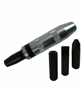 Отвертка ударная (3 насадки) - УСИЛЕННАЯ под бит 10мм СЕРВИС КЛЮЧ 71570 фото 124956