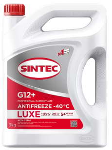 Sintec Антифриз Luxe G12+ red -40 3кг фото 131907