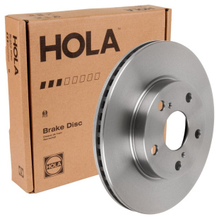 HD925, HOLA, Тормозной диск, вентилируемый, передний, TOYOTA Corolla (E15), Corolla (E18) (+ABS), Au фото 124381