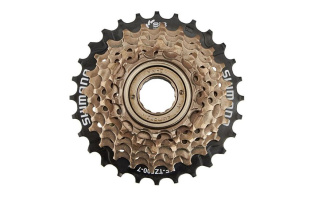 Трещотка Shimano MF-TZ500 Tourney на 7 скоростей, зубья 14-16-18-20-22-24-28T арт. 520060 фото 130527