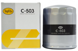 Фильтр маслянный C-503 TopFils Корея фото 86305