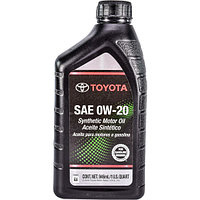TOYOTA Motor Oil  0w20  SP/SN Plus/SN  0,946 л (масло синтетическое) Америка, Пластиковая канистра фото 114387