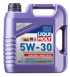 LIQUI MOLY Synthoil High Tech 5W30 CF/SM C3 4 л (масло синтетическое) 9076/20958 фото 115323