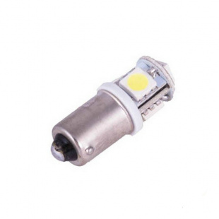 Светодиод 12V 4 WНITE (4SMD) T8 ВА9S (10 шт)    МАЯК фото 92639