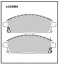 Дисковые передние тормозные колодки Allied Nippon ADB3954