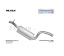 08.62 \79425\1364172\EDEX    Глушитель FORD Focus/C-Max; Volvo S40/V50