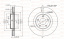 Тормозной диск перед. (вент.) B2105008 \402063JA0A\UBS   Nissan Murano/Pathfinder 13-(NIBK. RN1557V) t('фото') 1